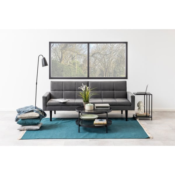 Кръгла масичка за кафе със стъклен плот ø 79 cm Bayonne - Actona-image-3