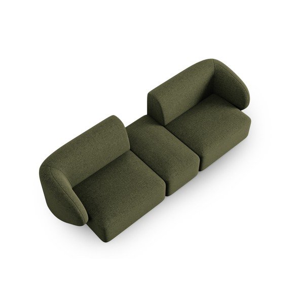 Зелен шенилов диван 246 cm Paolo – Milo Casa-image-1