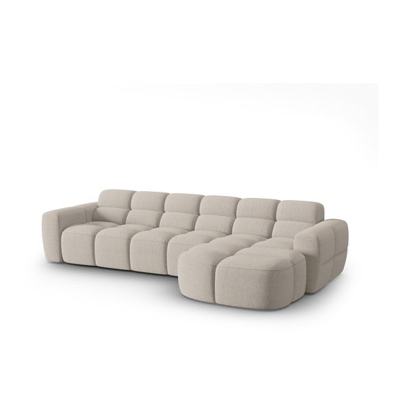 Бежов ъглов диван Lisa – Micadoni Home-image-2