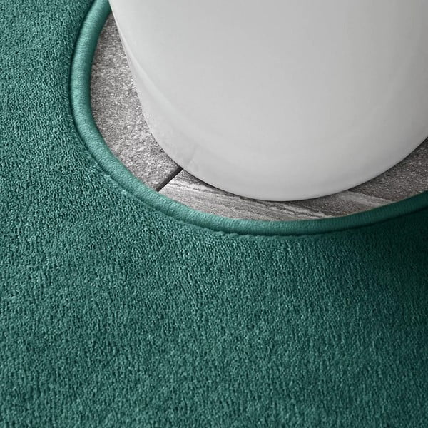 Зелени килими за баня в комплект 2 бр. WC от мемори пяна 50x80 cm Anti-Bacterial – Catherine Lansfield-image-4