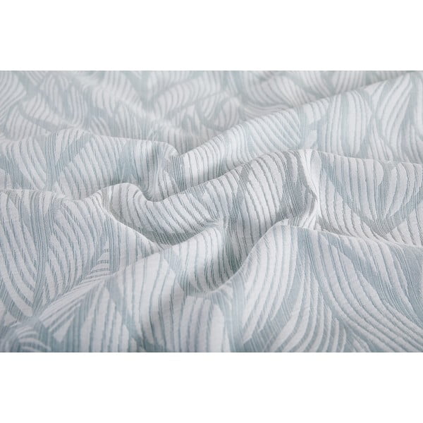 Зелено единично  спално бельо от жакард 140x200 cm Florida – My House-image-2