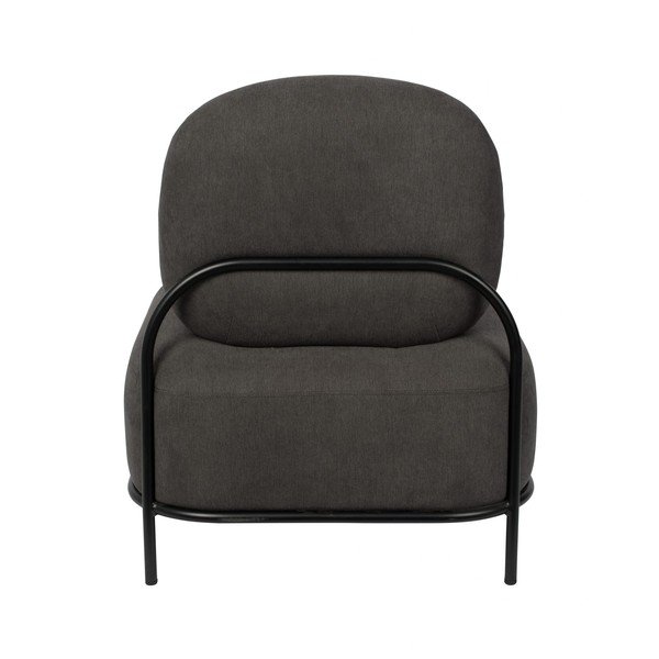 Тъмно сив фотьойл Polly - White Label-image-4