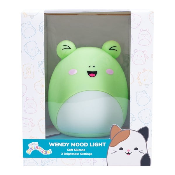 Зелена детска нощна лампа Fizz Wendy – SQUISHMALLOWS-image-4