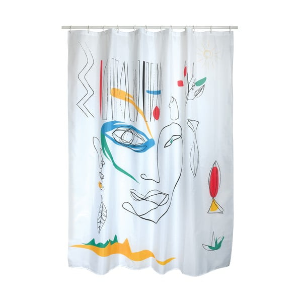 Завеса за душ 180x200 cm Faces – Spirella