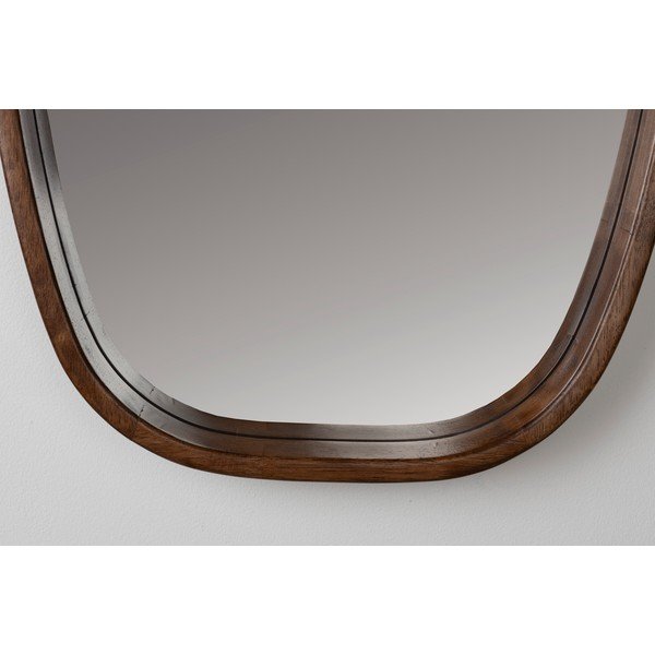 Стенно огледало масивно дърво 40x80 cm Nyko – White Label-image-2