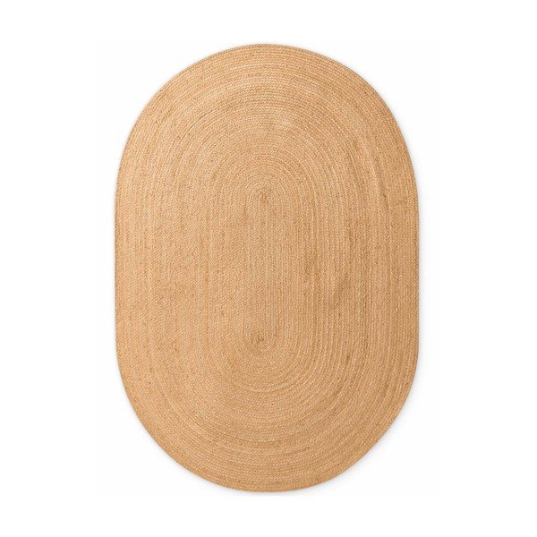 Двустранен ръчно изработен ютен килим в естествен цвят 160x230 cm Braided – Hanse Home-image-4