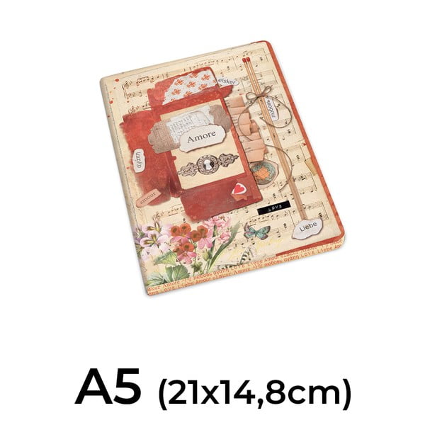 Тетрадки в комплект от 2 бр. 192 страници A5 Love – Kartos-image-2