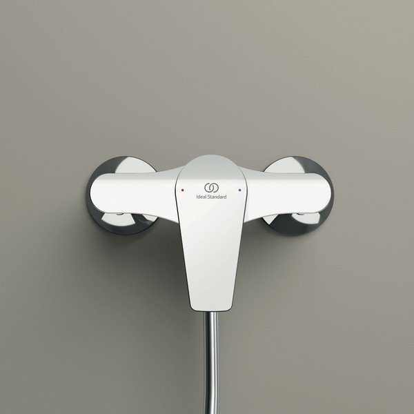 Батерия за душ/стенна в лъскаво сребристо Cerafine D – Ideal Standard-image-1