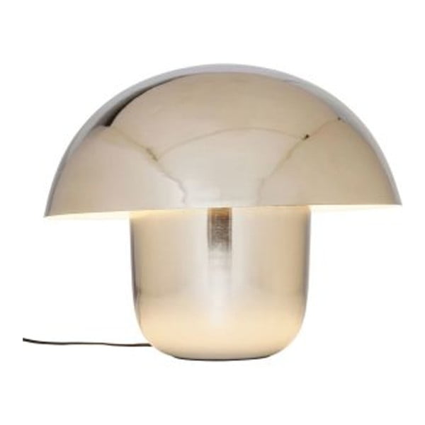 Stolní lampa v chromové barvě Kare Design Mushroom