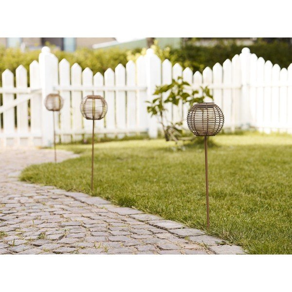 LED потапящо външно осветително тяло със соларен панел ø 17 cm Carlisle – House Nordic-image-2