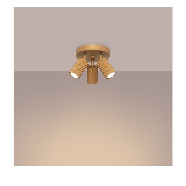 Прожектор в златист цвят Gleam – Sollux-image-2