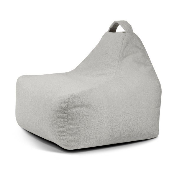 Светлосив детски пуф от букле Game Amuse – SLOWDOWN