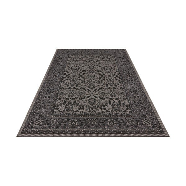 Черно-лилав килим за открито , 200 x 290 cm Konya - NORTHRUGS-image-1