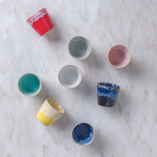 Чаша за еспресо от син и бял фаянс , 90 ml Grespresso - Costa Nova-image-2