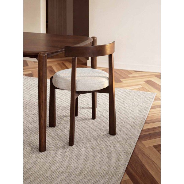 Кремав ръчно изработен вълнен килим 120x170 cm Greenwich – Ted Baker-image-1