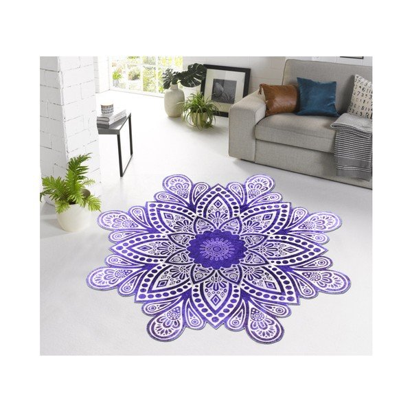 Килим Lassica Azul, ⌀ 80 cm - Vitaus
