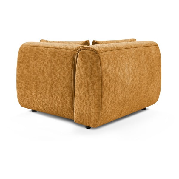 Модулен диван в цвят горчица Jeanne – Bobochic Paris-image-4