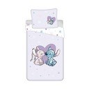 Единично  детско памучно спално бельо 140x200 cm  Lilo and Stitch "Heart" – Jerry Fabrics