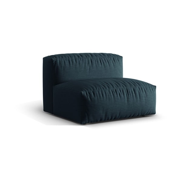 Тъмносин модул за диван (среден модул) Martina – Micadoni Home-image-1
