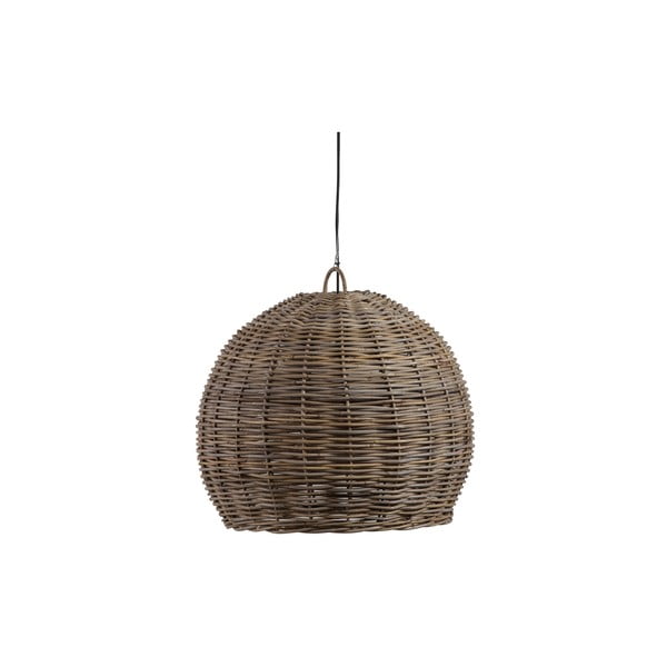 Висяща лампа от естествен ратан, ø 60 cm Mooze - WOOOD