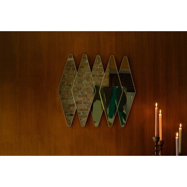 Стенно огледало 77x70 cm Kyoko – Dutchbone-image-2