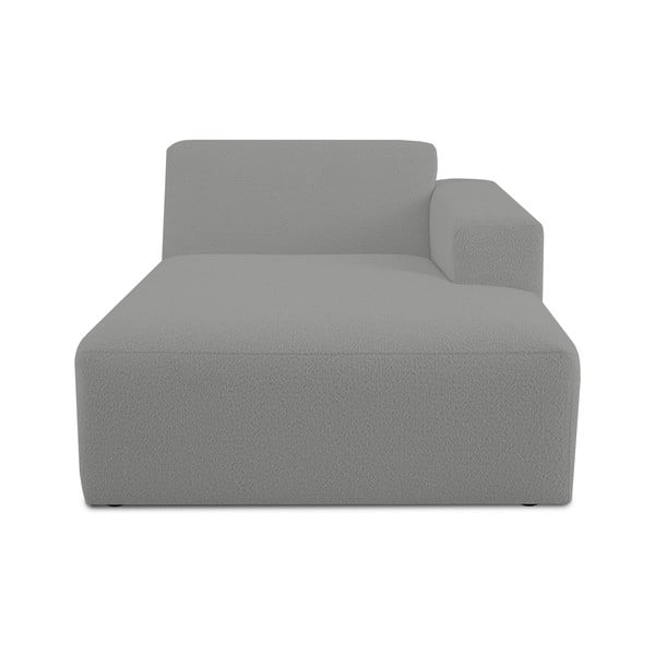 Сив модулен диван от букле (десен ъгъл) Roxy – Scandic
