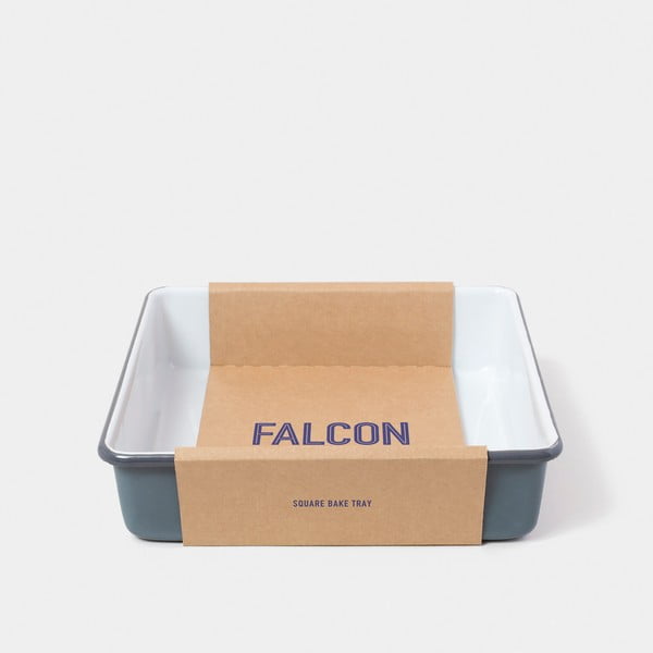 Сив емайлиран съд за печене - Falcon Enamelware
