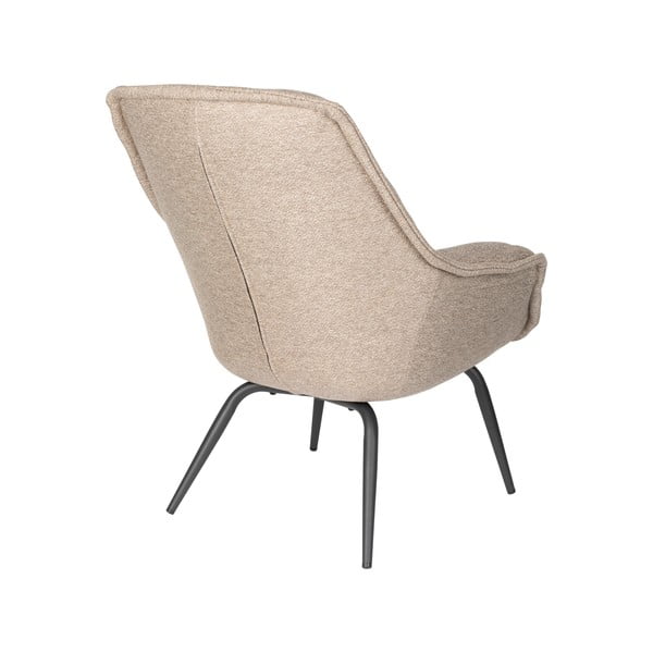 Бежово кресло Comfortable – White Label-image-4