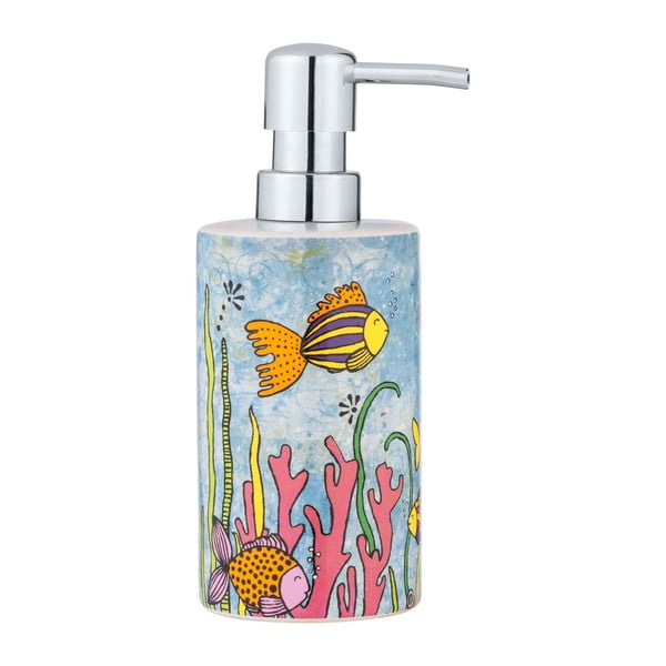 Керамичен диспенсер за сапун 360 ml Rollin'Art Ocean Life – Wenko