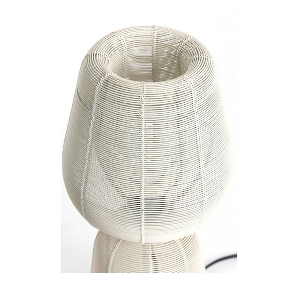 Кремава настолна лампа (височина 42 cm) Aboso – Light & Living-image-1