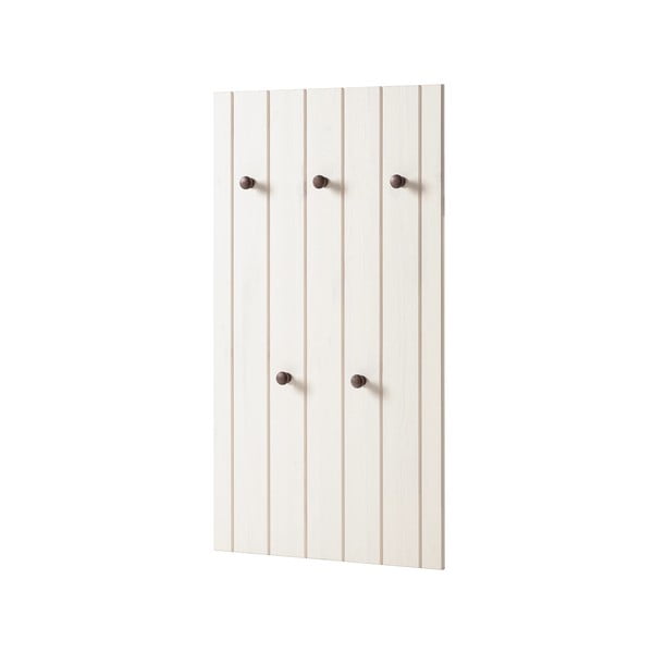 Бял комплект за коридор от масивен бор 55x100x2 cm Anita – Støraa-image-1