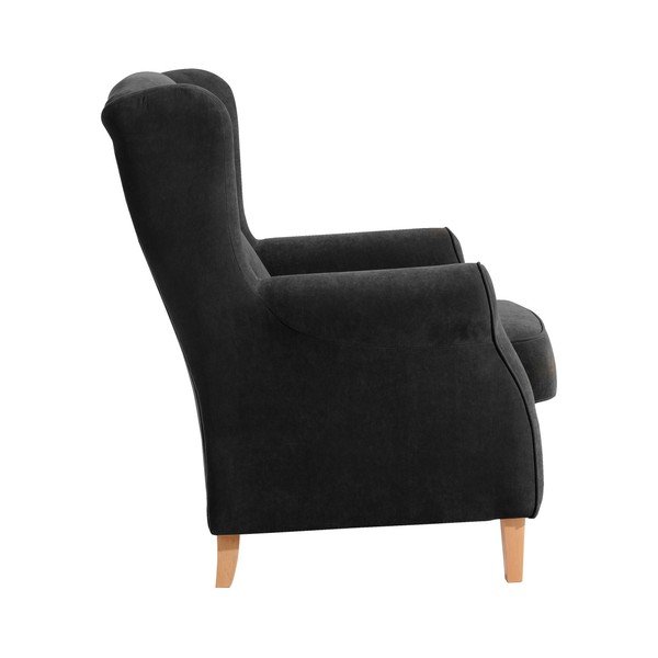 Черен фотьойл Lorris - Max Winzer-image-2