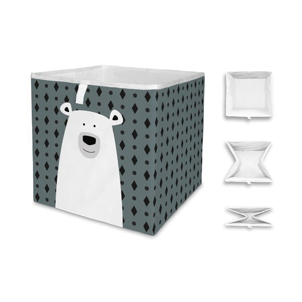 Детска кутия за съхранение на полярна мечка Friends - Butter Kings