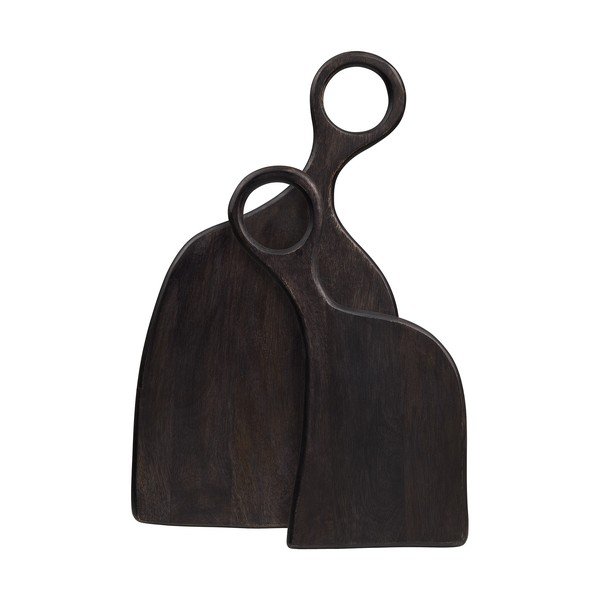Дървени дъски за рязане в комплект за сервиране 2 бр. 41 x 21 cm Palani – House Nordic
