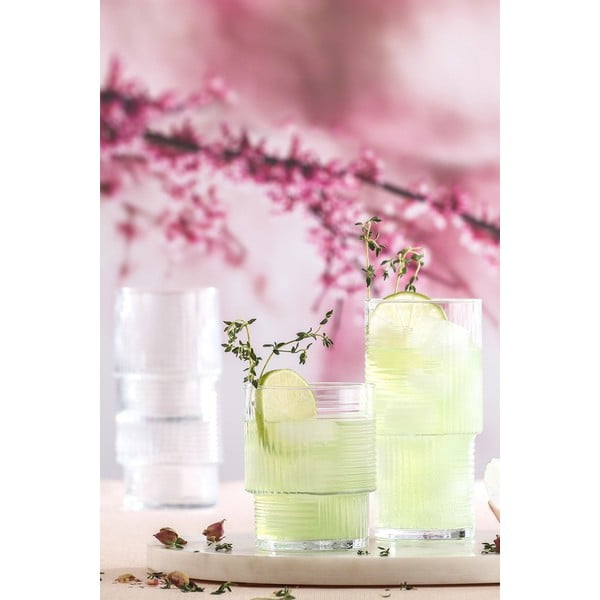 Стъклени чаши в комплект от 6 бр. 400 ml – Hermia-image-1