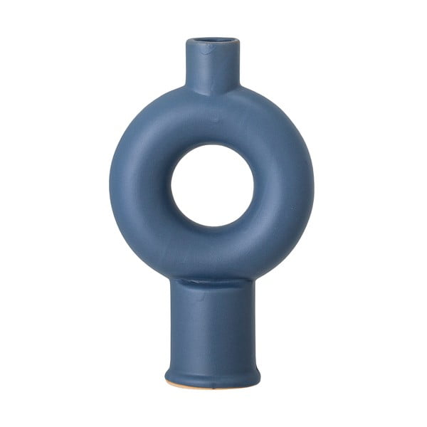 Синя керамична ваза, височина 20 cm Dardo - Bloomingville