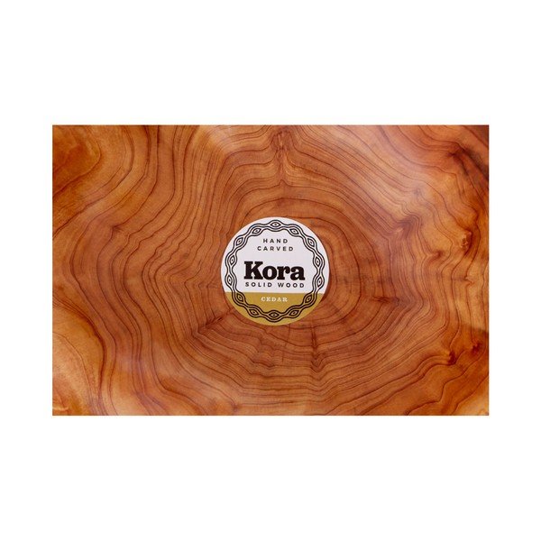 Servírovací mísa z cedrového dřeva Premier Housewares Kora, ⌀ 35 cm-image-2