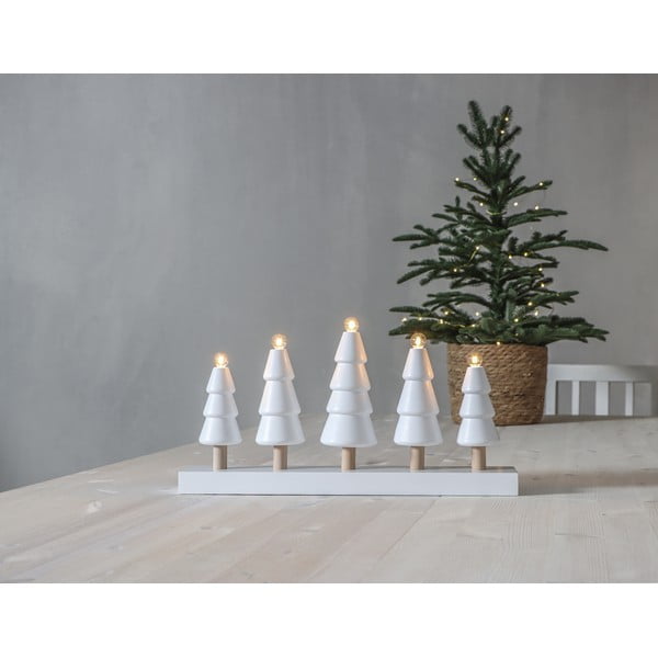 Бяла коледна светлинна украса Skog – Star Trading-image-2