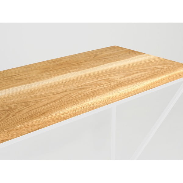 Конзолна маса, изработена от дъбова дървесина Memo - CustomForm-image-2