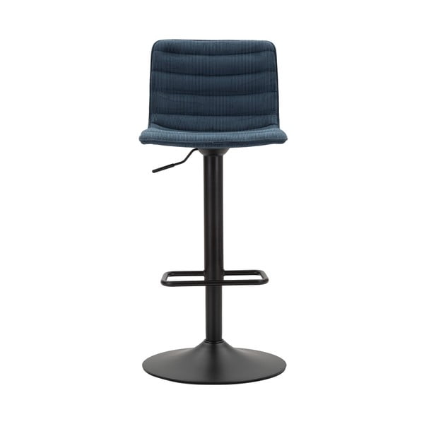 Бар стол с регулируема височина в петролен и черен цвят (височина на седалката 61 cm) Malia – Mauro Ferretti-image-2
