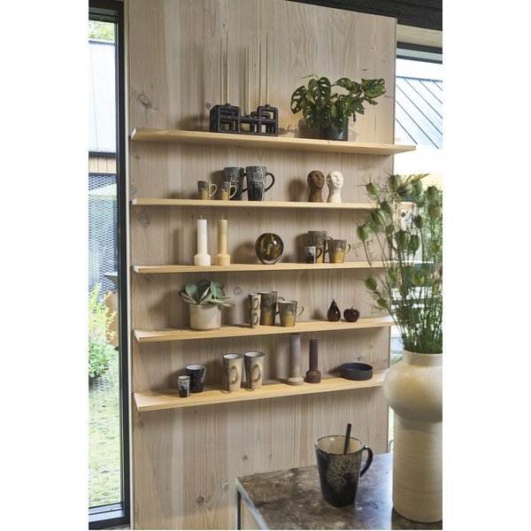 Черни глинени чаши за еспресо в комплект от 4 бр. 100 ml Hela – Villa Collection-image-1