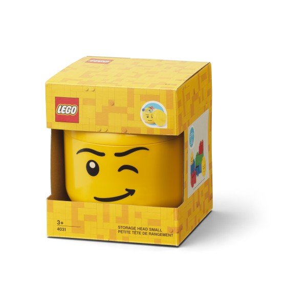 Пластмасова детска кутия за съхранение Head - LEGO®-image-1