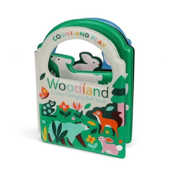 Интерактивна играчка Colour changing bath book Woodland – Rex London