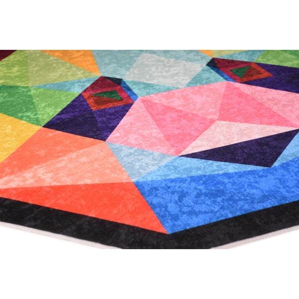 Детски килим подходящ за пране ø120 cm Rainbow Panda – Vitaus-image-2