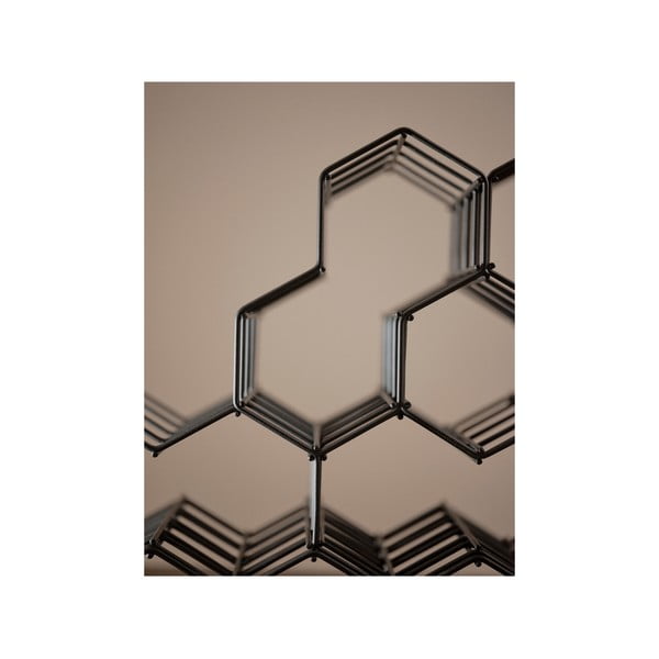 Метална стойка за вино за 3 броя бутилки Rocks – Zone-image-3