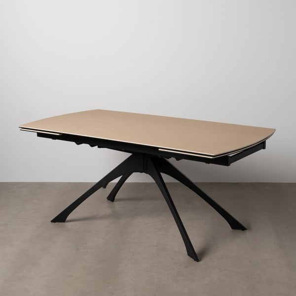 Сгъваема трапезна маса с допълнителна плоча 90x180 cm Rocía – Ixia-image-1