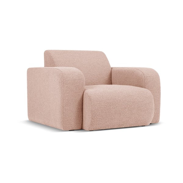 Розов фотьойл от плат букле Molino - Micadoni Home