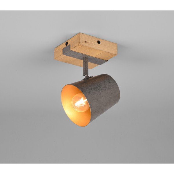 Прожектор в тъмносив и естествен цвят Bell – Trio-image-1