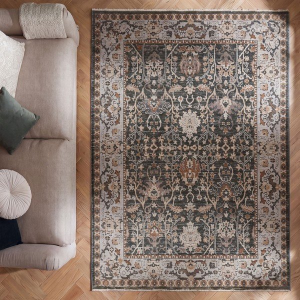 Зелен килим 200x300 cm Amelina Vintage – Flair Rugs-image-2