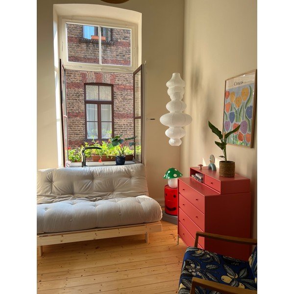 Сив разтегателен диван 160 cm Roots - Karup Design-image-1